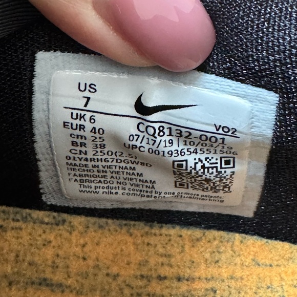 Nike Metcon 2 - Pittsburgh Steelers - NFL Football - EUC - Men’s Size 7 - Picture 10 of 10